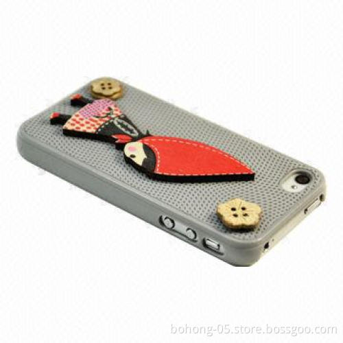 Hard Case for iPhone 5S, Cute Little Red Riding Hood, Various Colors are Available